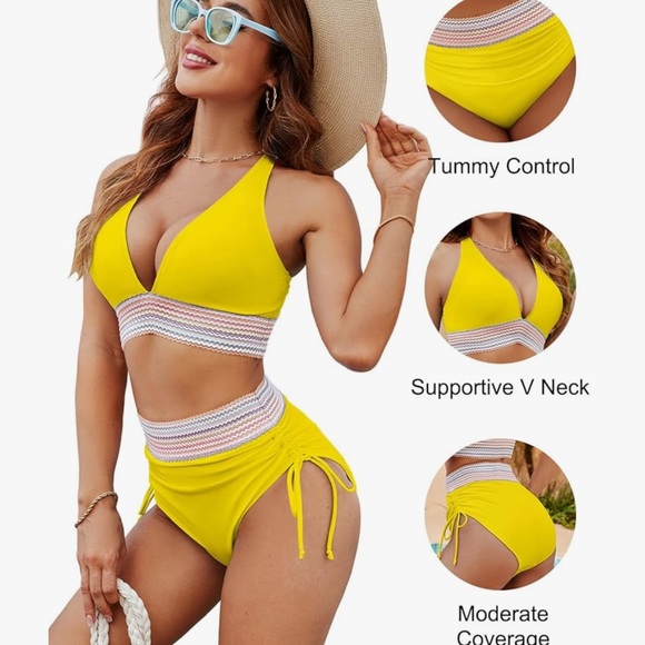 Sunny Yellow Bikini Set - Picture 2 of 4